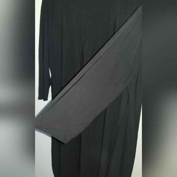 *NWT* Tiffany & Grey ¾ Sleeve Solid Jacket Mock 2Fer Dress - Picture 6 of 7